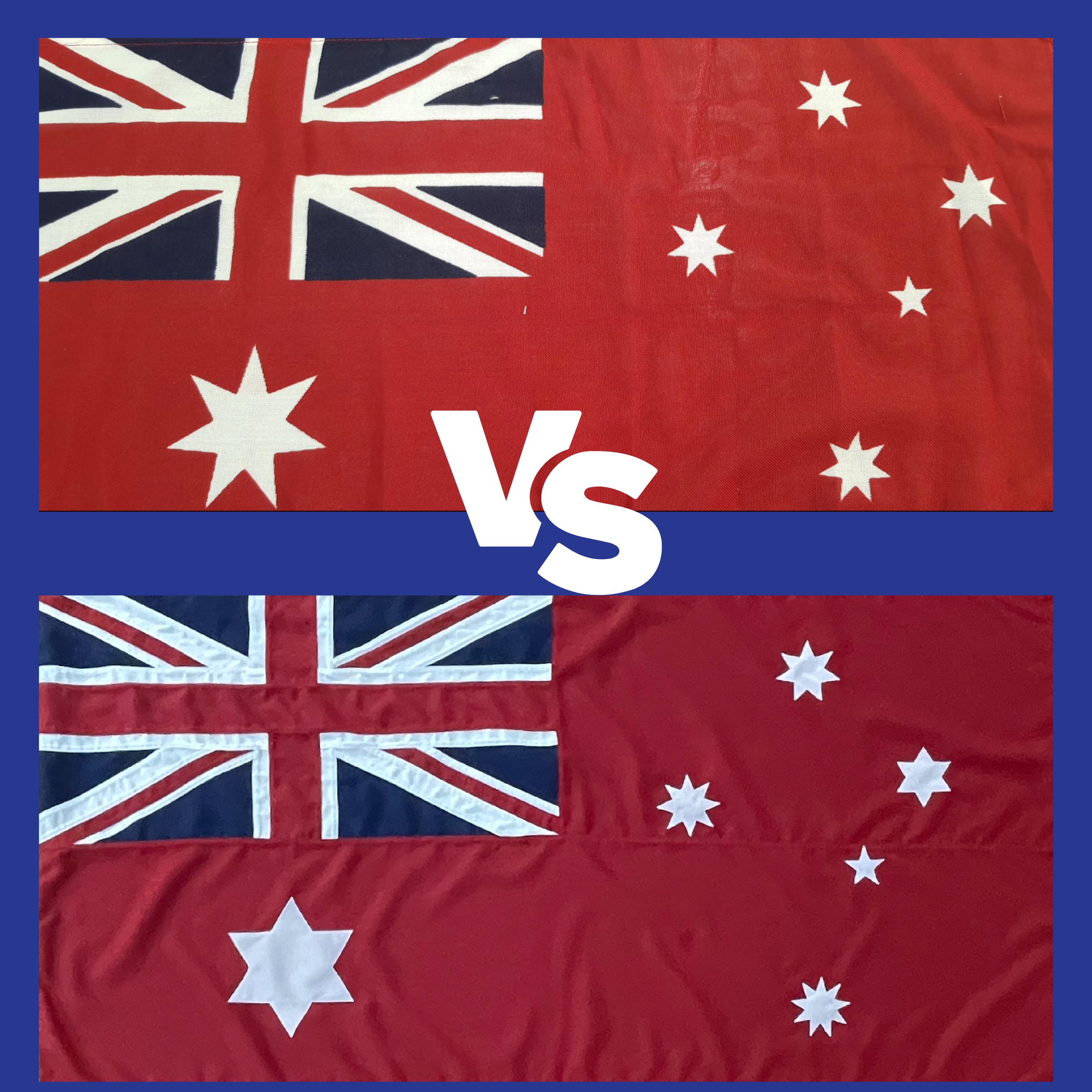 Red Australian Flags