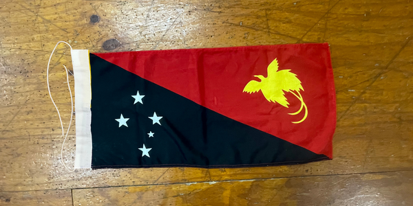 Papua New Guinea Flag (minor defects)