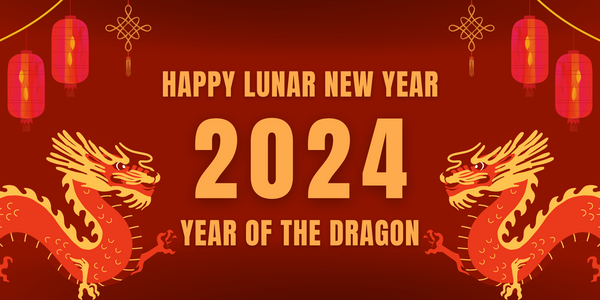 Lunar New Year 2024 Flag