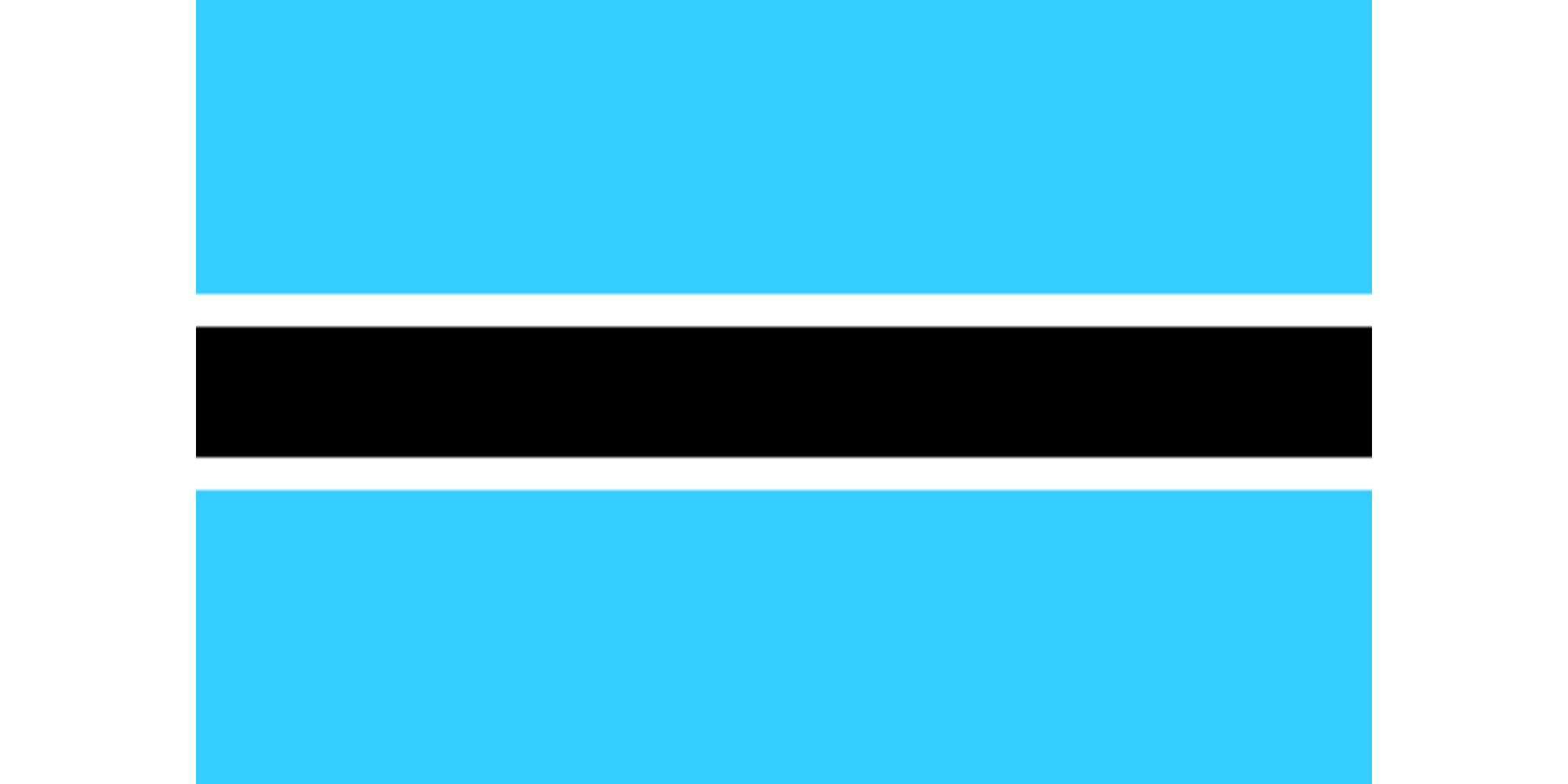 Botswanan flag