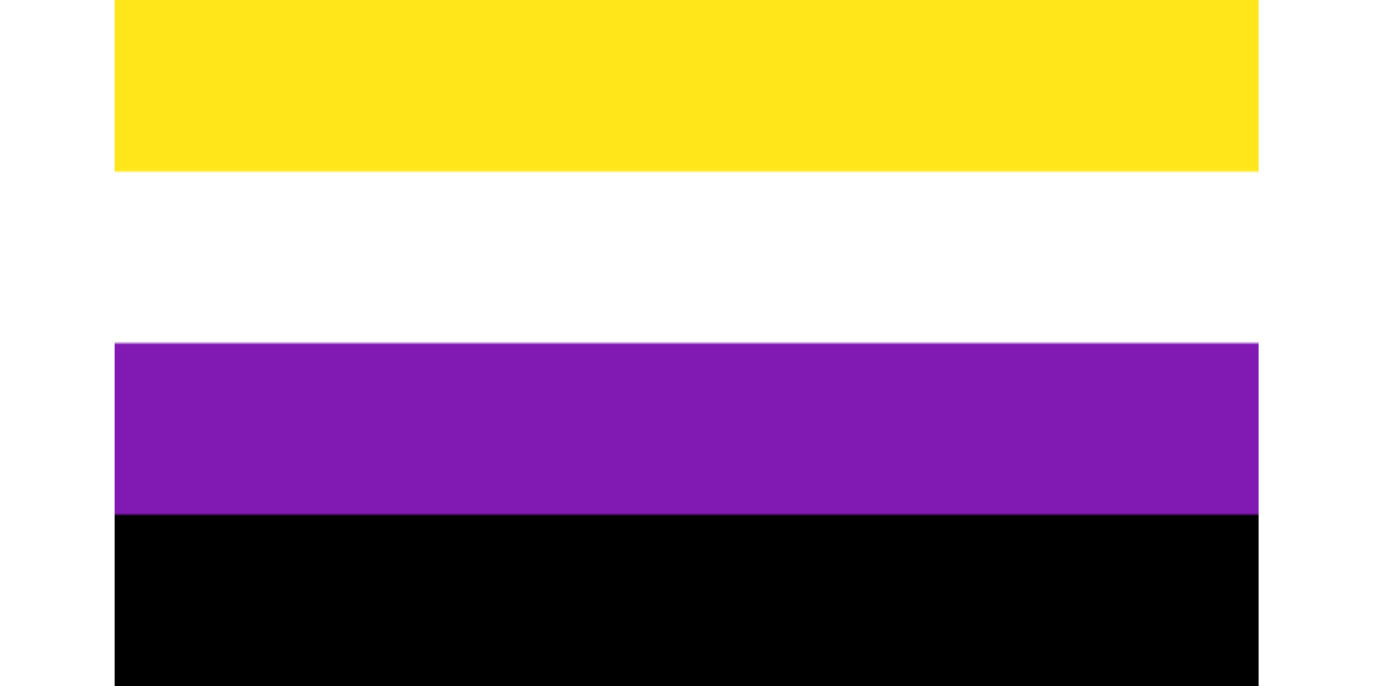 Non binary pride flag
