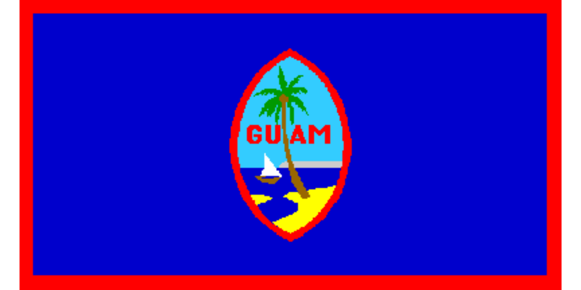 Guam flag