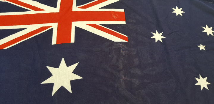 Screen printed Australian Flag