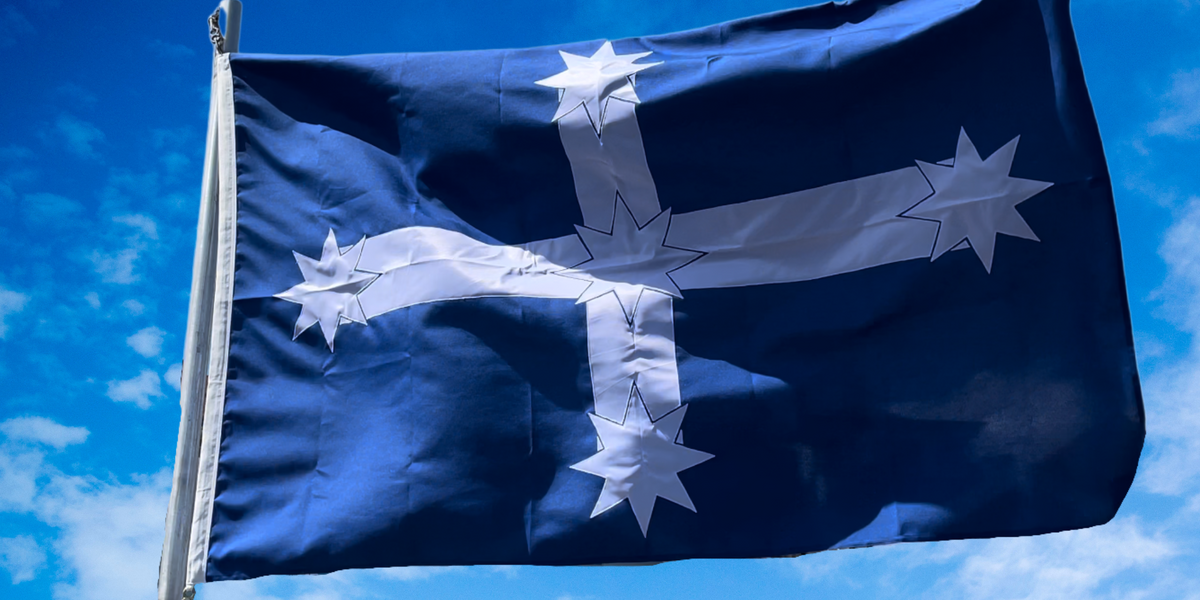 Eureka Stockade Flag Flying