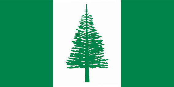 Norfolk island flag