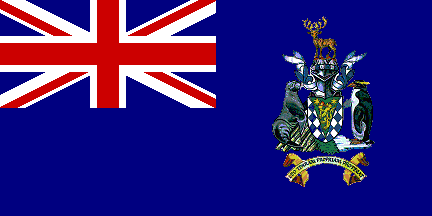 South Georgia and South Sandwich Islands Flag