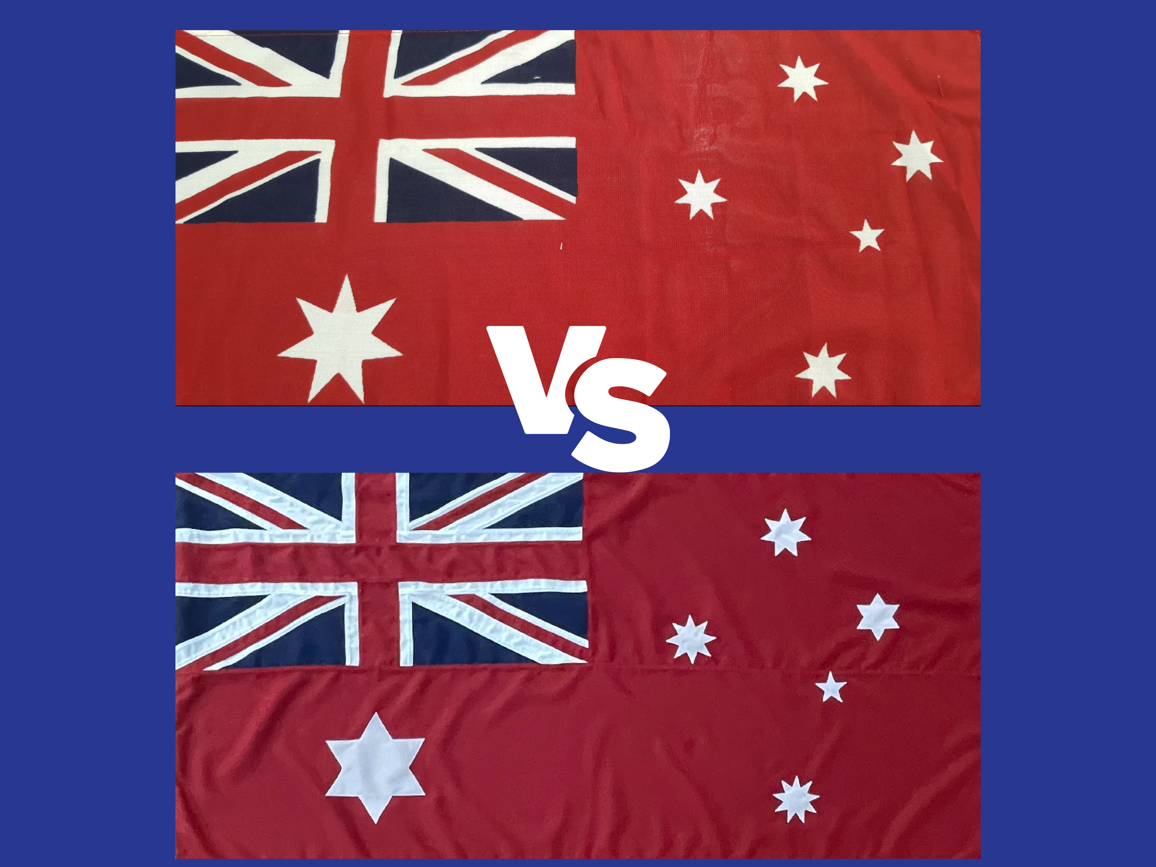 Red Australian Flags