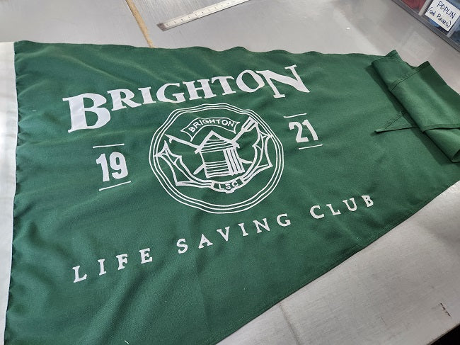 Brighton life saving club fully sewn flag 