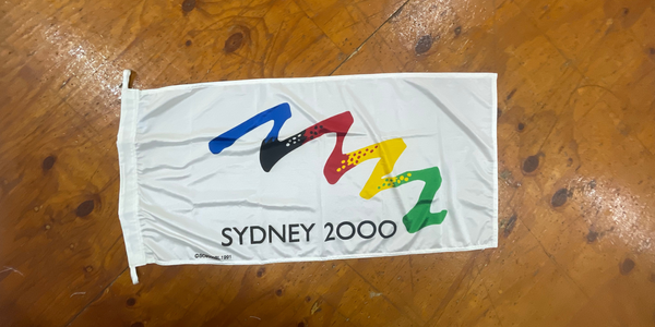 Vintage Sydney 2000 Olympics Flag