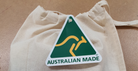 Sustainable packaging and Australian made tag 