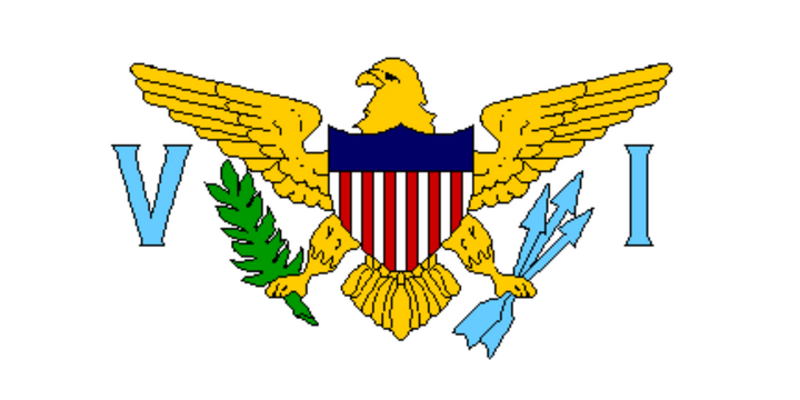 United States Virgin Islands Flag 