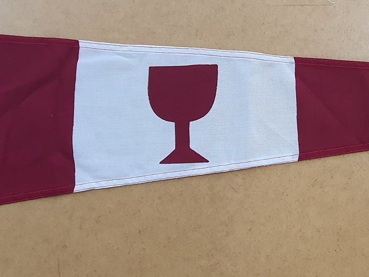 Red wine pennant 