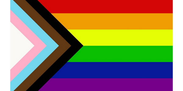 Progressive pride flag