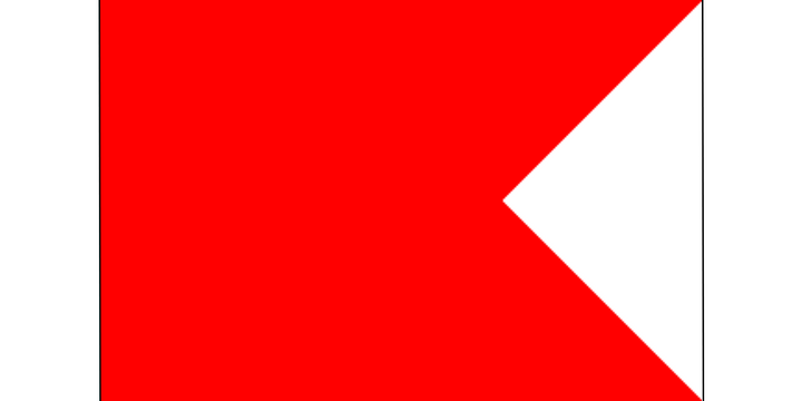 Bravo code flag