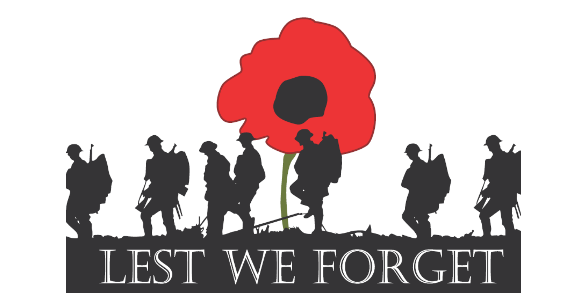 Lest we forget flag