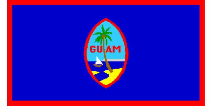 Guam flag 