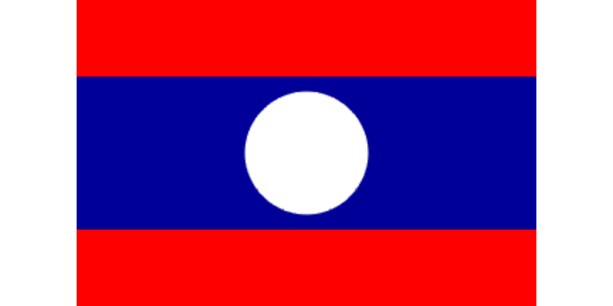 Laotian Flag 