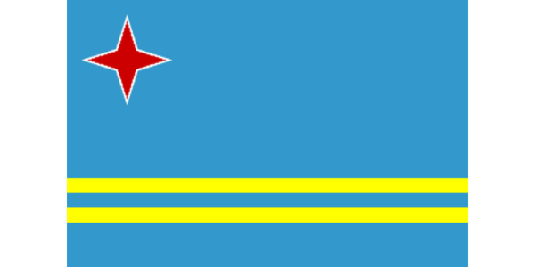 Aruban flag 