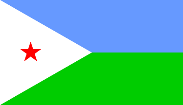 Djiboutian Flag 
