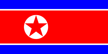 North Korean Flag 