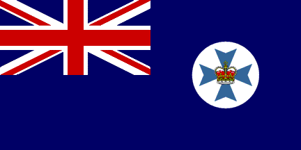 Queensland state flag 