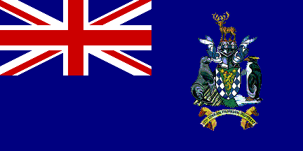 South Georgia and South Sandwich Islands Flag 