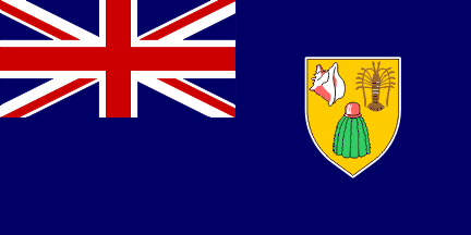 The Turks and Caicos Islands Flag 