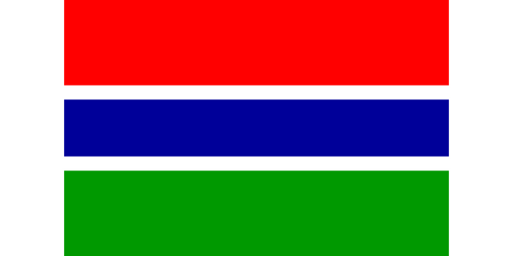 The Gambian Flag 