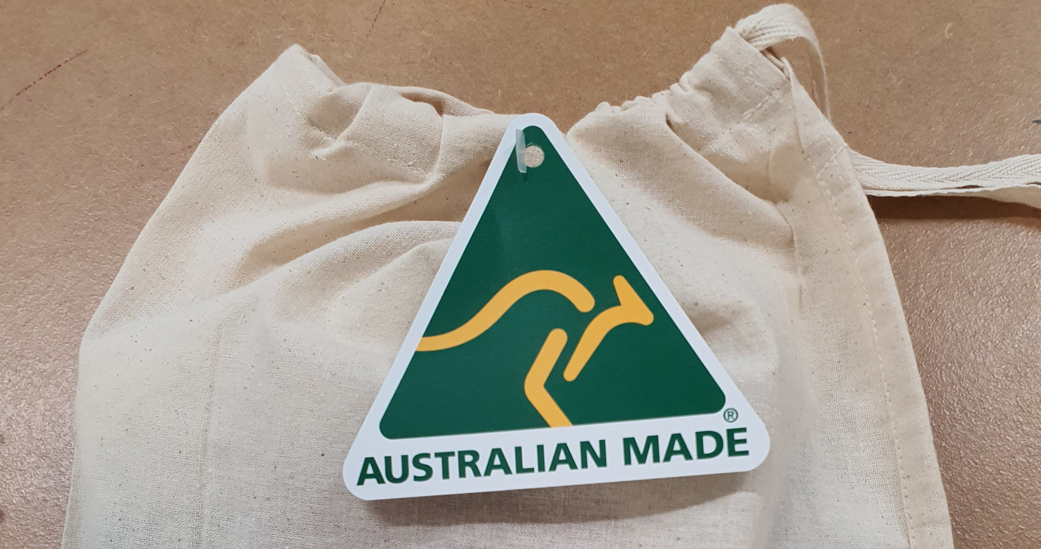 Sustainable packaging and Australian Made Tag